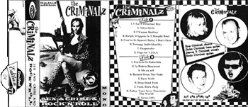 THE CRIMINALZ Demotape '99 - Click For Larger View